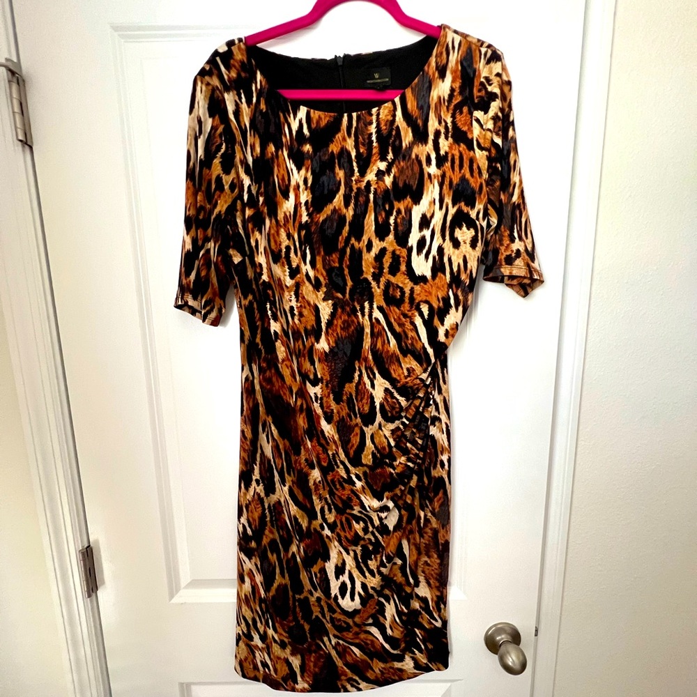 Worthington Animal Print Dress